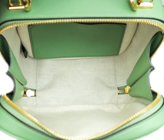 Gucci Green GG Blondie Top Handle Bag