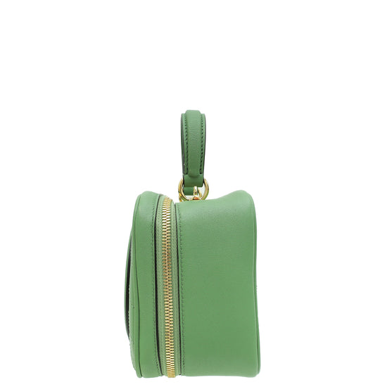 Gucci Green GG Blondie Top Handle Bag