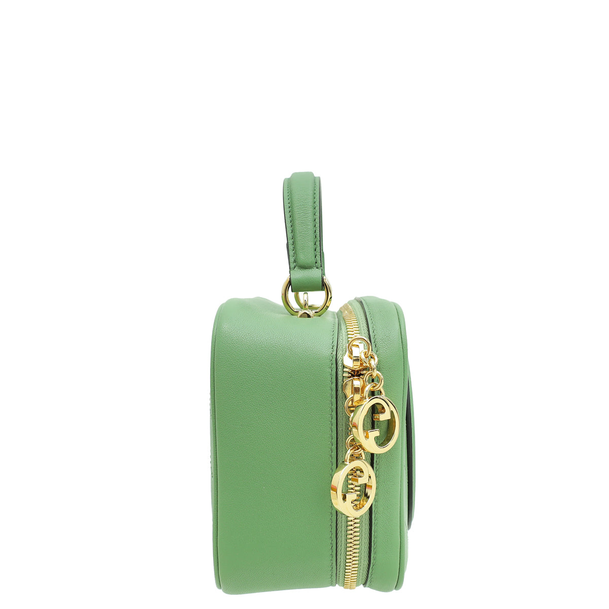 Gucci Green GG Blondie Top Handle Bag