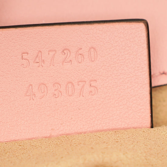 Gucci Pink GG Marmont Top Handle Small Bag-Gucci-THE CLOSET
