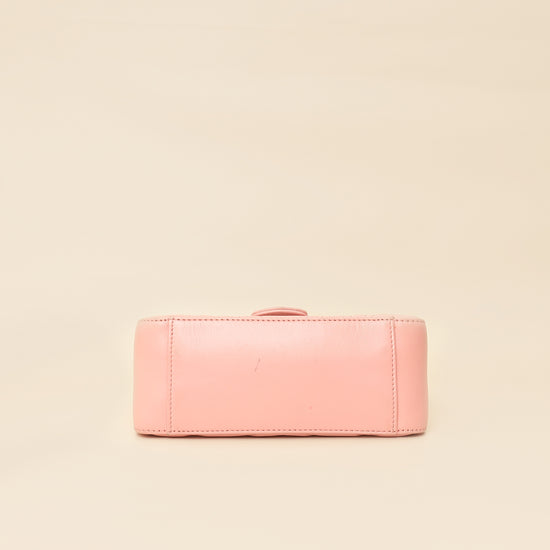 Gucci Pink GG Marmont Top Handle Small Bag-Gucci-THE CLOSET