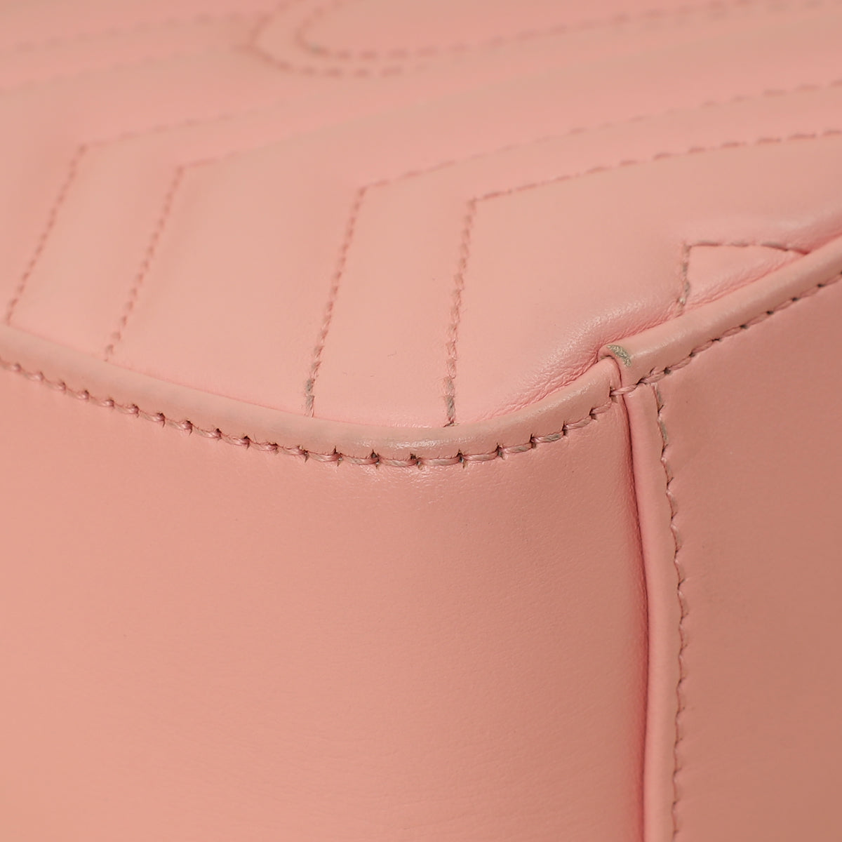 Gucci Pink GG Marmont Top Handle Small Bag-Gucci-THE CLOSET