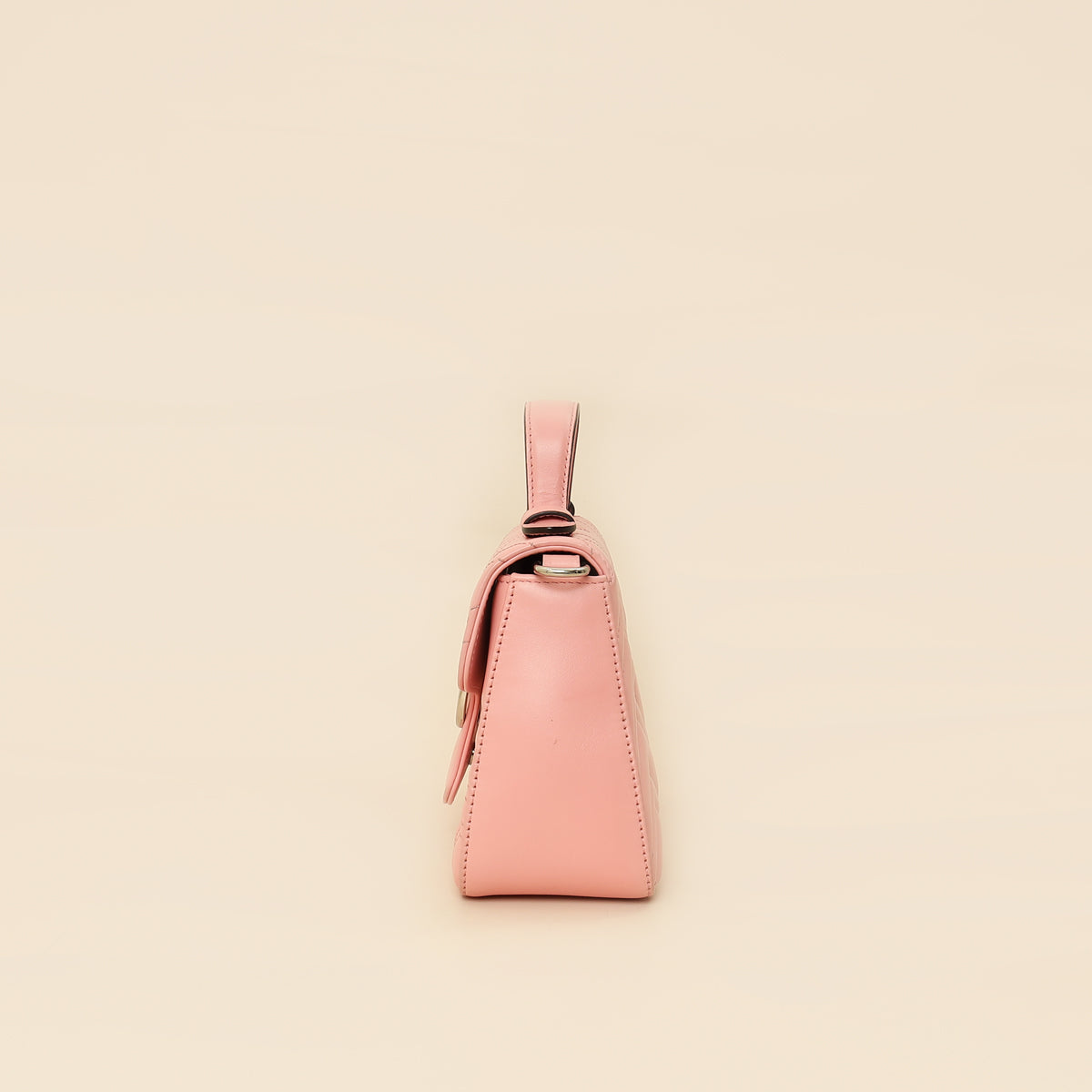 Gucci Pink GG Marmont Top Handle Small Bag-Gucci-THE CLOSET