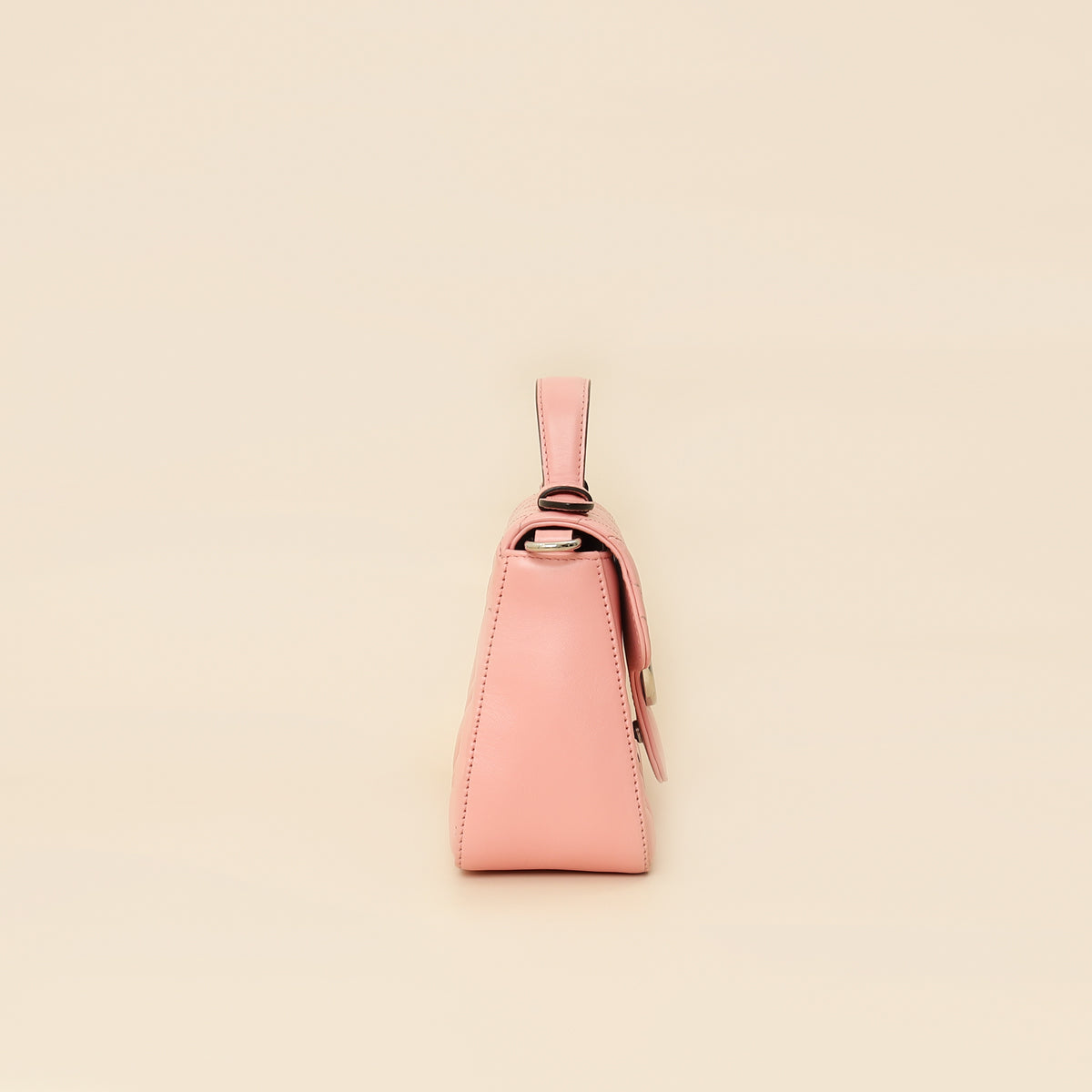 Gucci Pink GG Marmont Top Handle Small Bag-Gucci-THE CLOSET