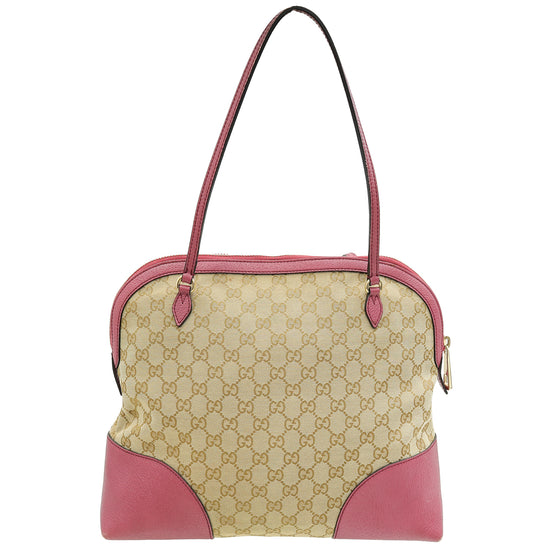 Gucci Bicolor GG Bree Shoulder Bag