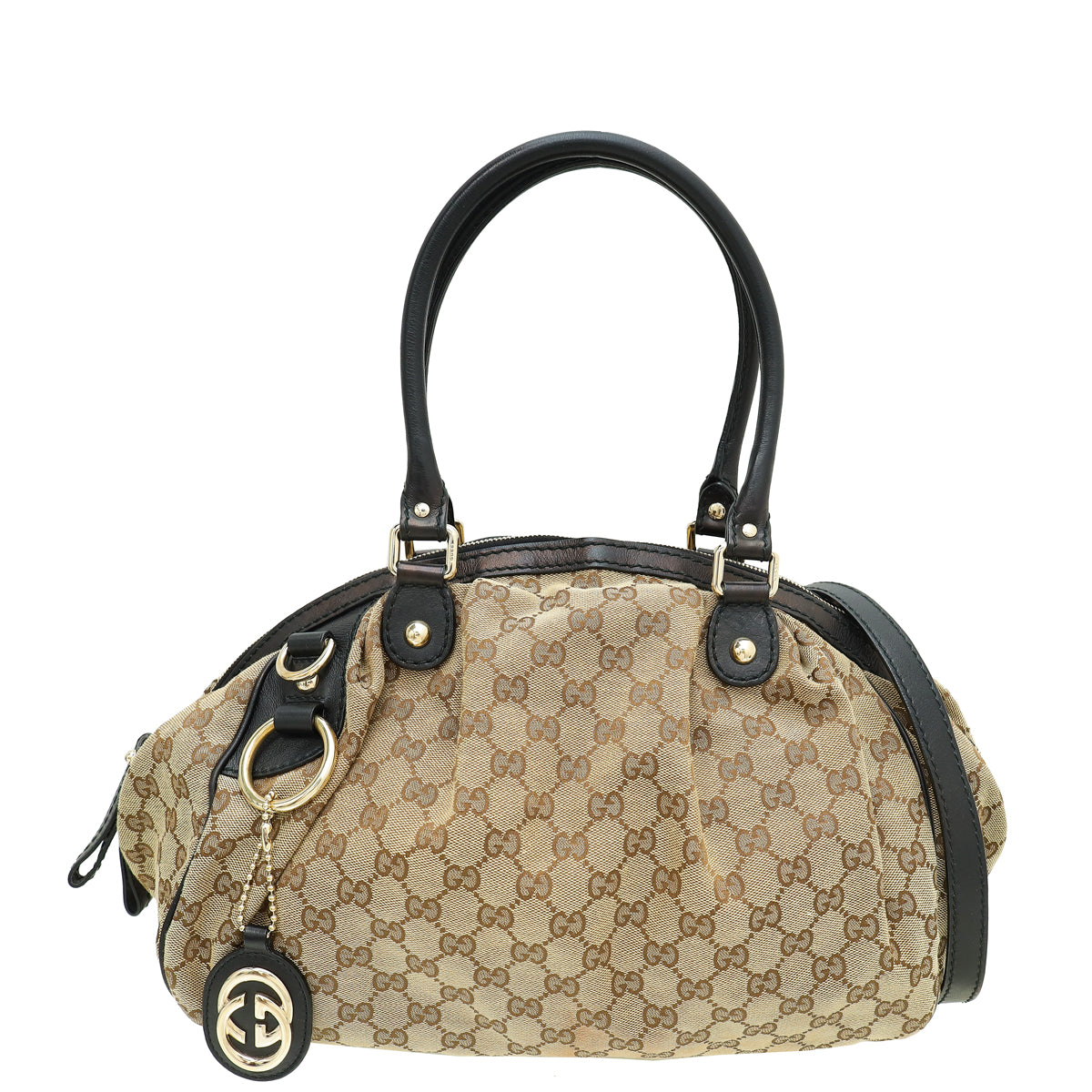 Gucci Bicolor GG Sukey Boston Medium Bag-Gucci-THE CLOSET