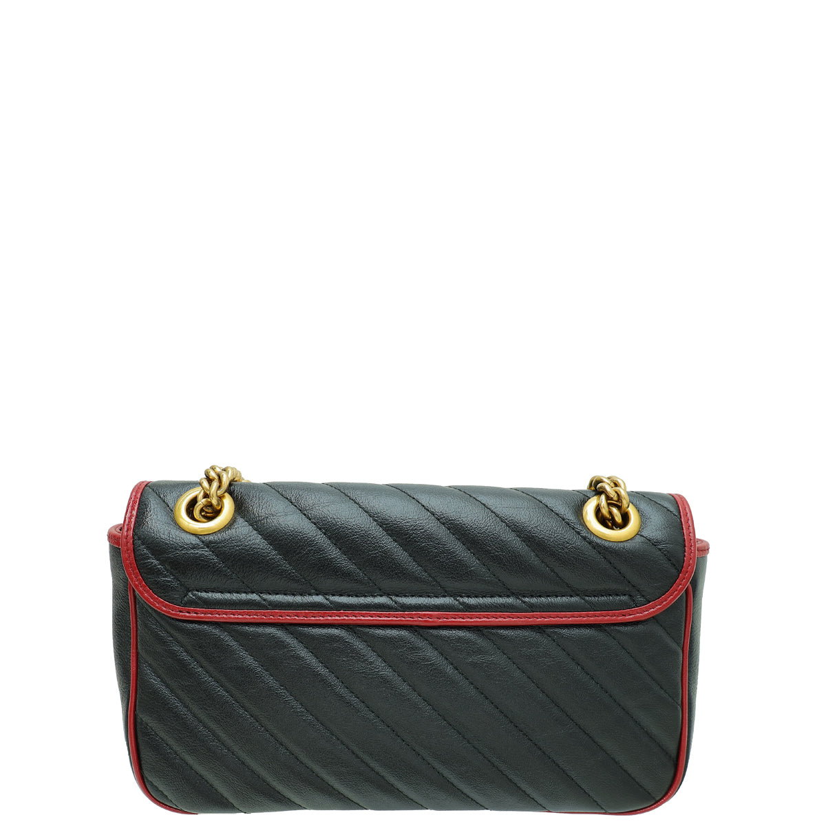 Gucci Black GG Marmont Small Shoulder Bag-Gucci-THE CLOSET