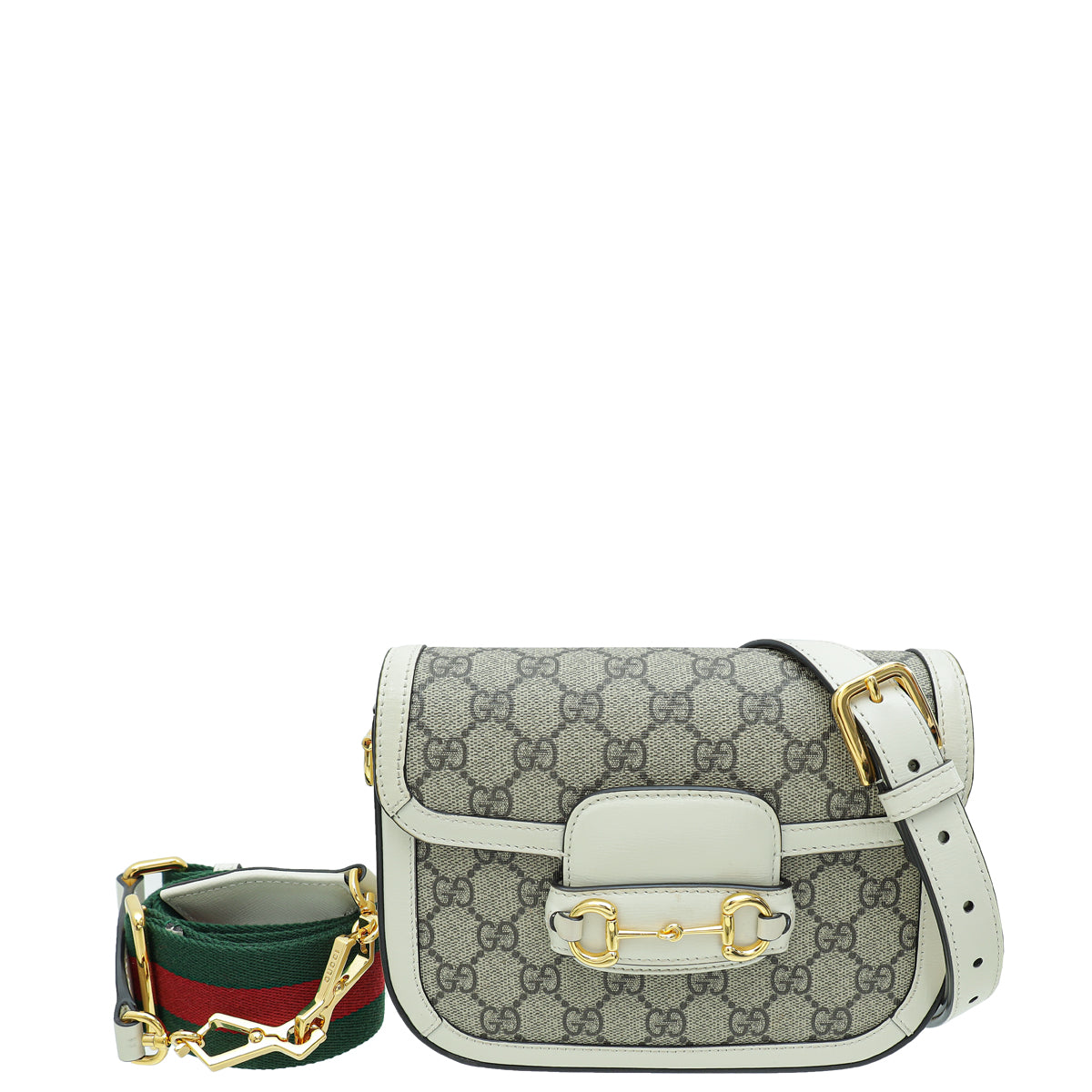 Gucci Bicolor Horsebit 1955 Mini Bag-Gucci-THE CLOSET