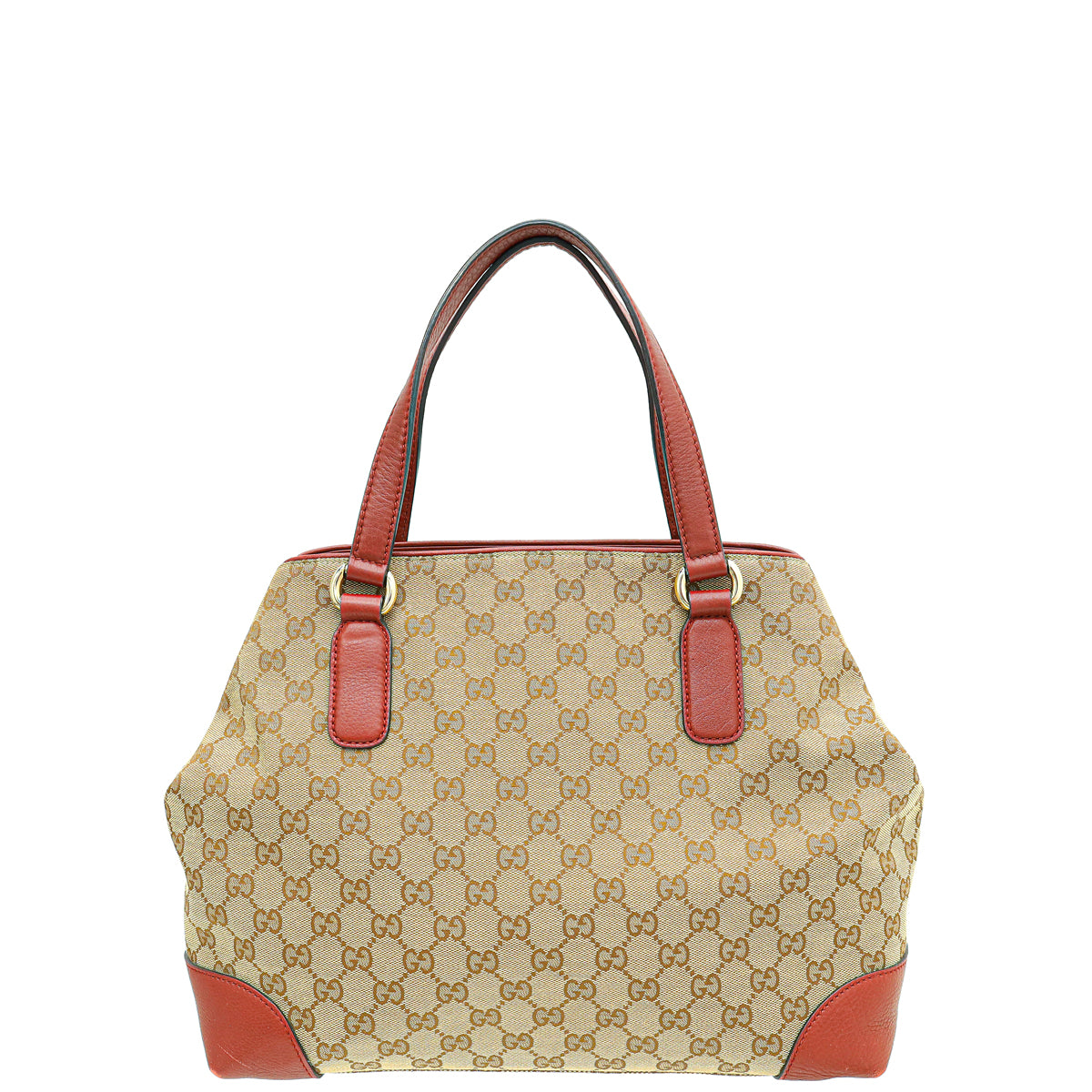 Gucci Bicolor GG Vintage Web Dressage Tote Bag-Gucci-THE CLOSET