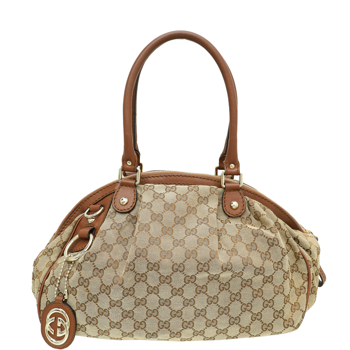 Gucci Bicolor GG Sukey Medium Boston Bag-Gucci-THE CLOSET