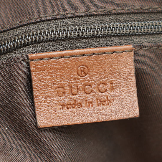 Gucci Bicolor GG Sukey Medium Boston Bag