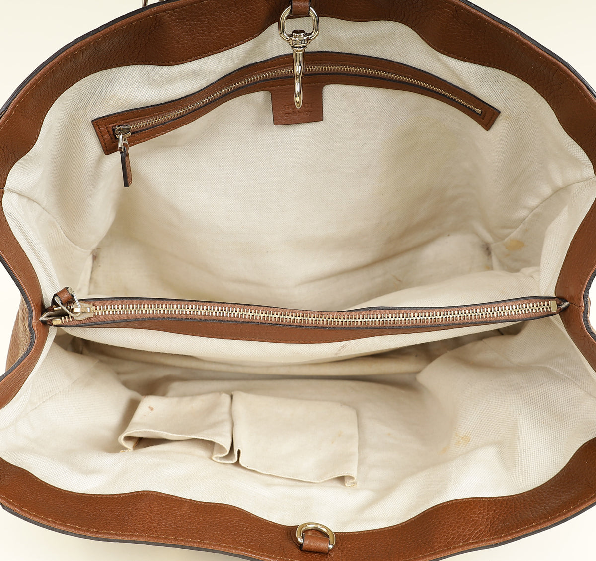 Gucci Brown Bella Tote Bag