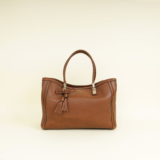 Gucci Brown Bella Tote Bag