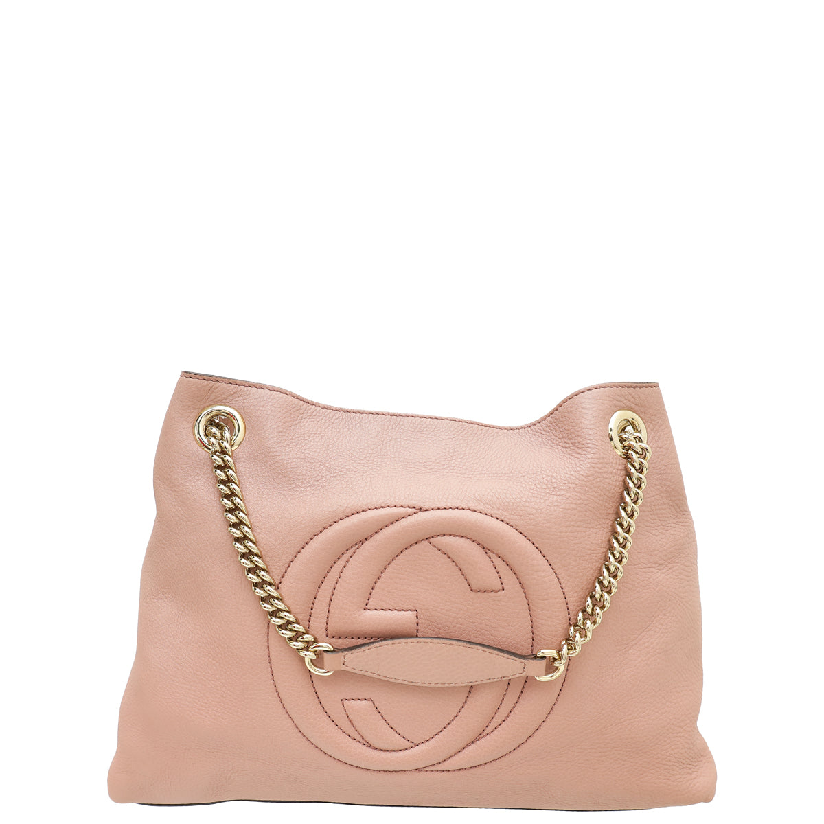 Gucci Pink Nude Soho Tote Medium Bag-Gucci-THE CLOSET