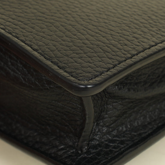 Gucci Black Crystal Dionysus Super Mini Bag