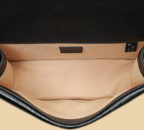 Gucci Navy Blue GG Velvet Dionysus Small Shoulder Bag-Gucci-THE CLOSET