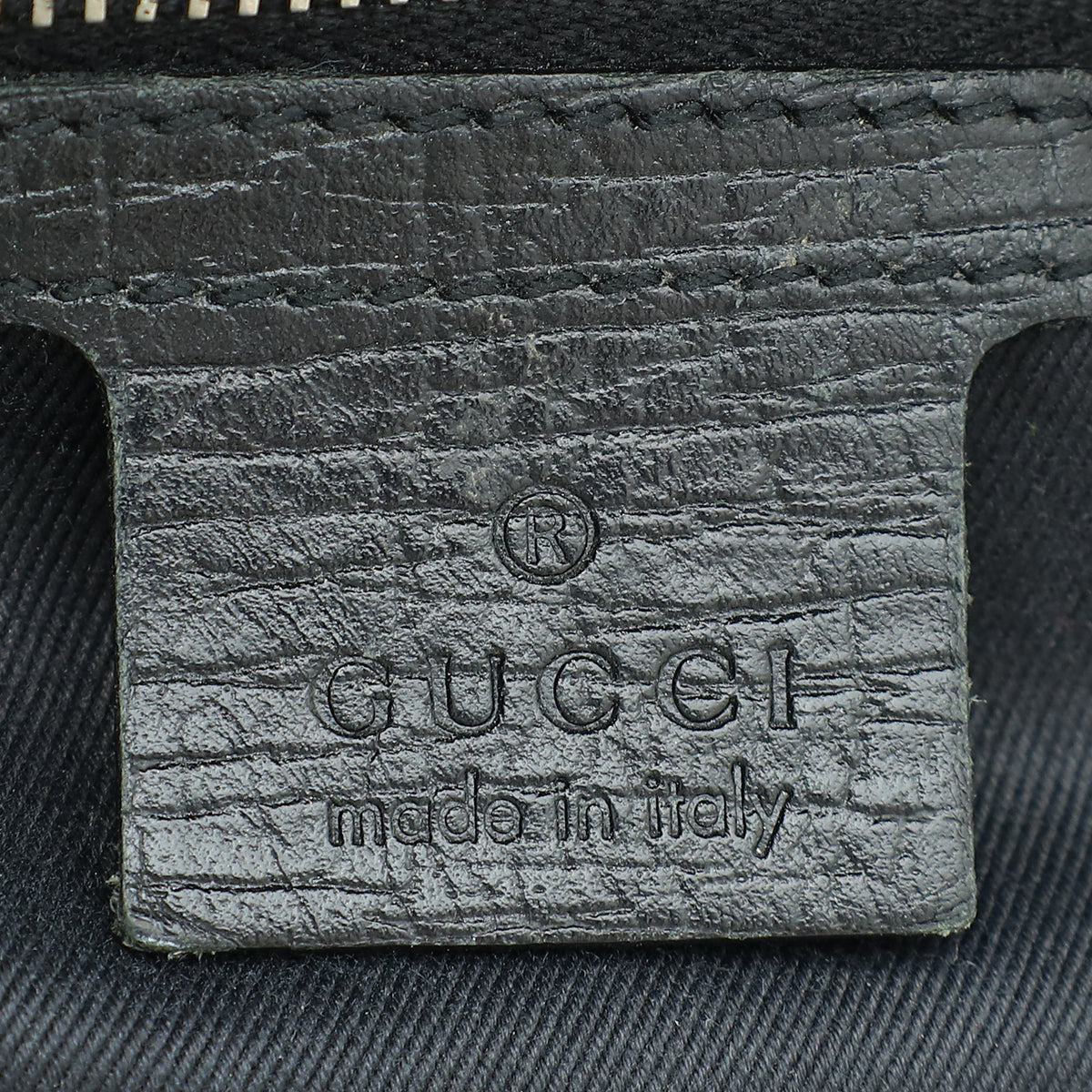 Gucci Black GG CHain Horsebit Shoulder Bag