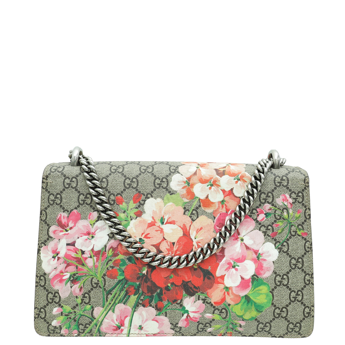 Gucci Multicolor GG Supreme Blooms Print Dionysus Small Bag-Gucci-THE CLOSET