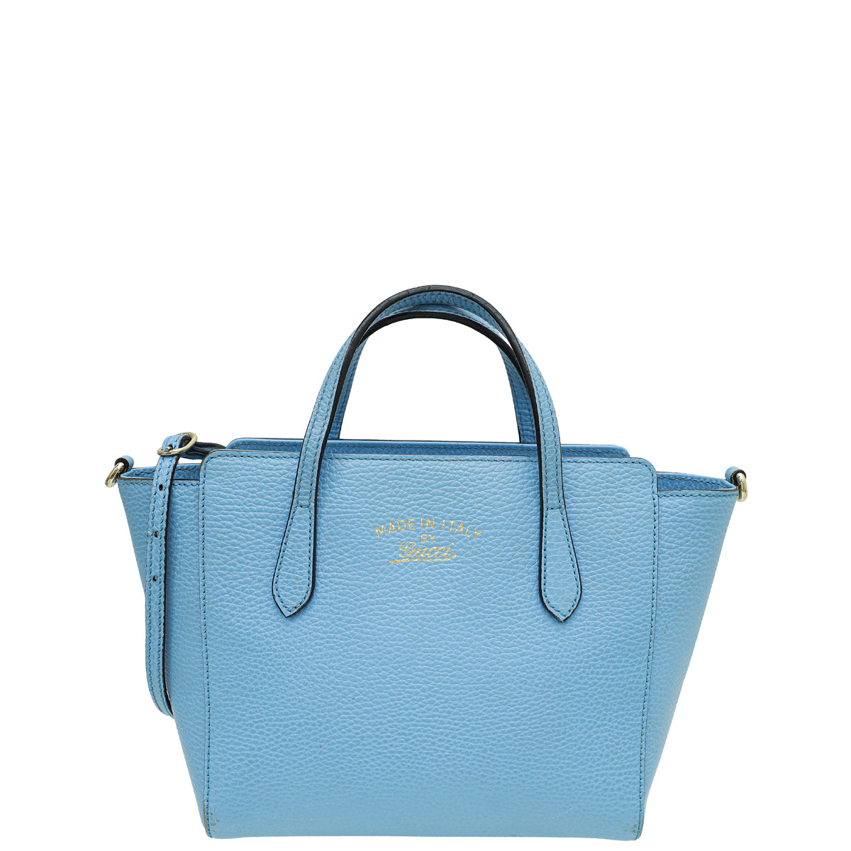 Gucci Sky Blue Swing Mini Tote Bag