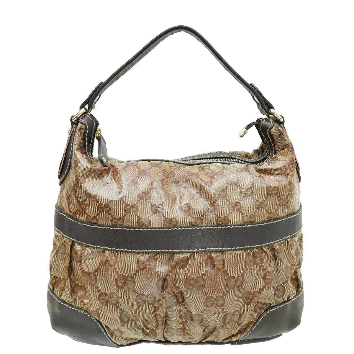 Gucci Bicolor GG Mix Crystal Hobo Bag-Gucci-THE CLOSET