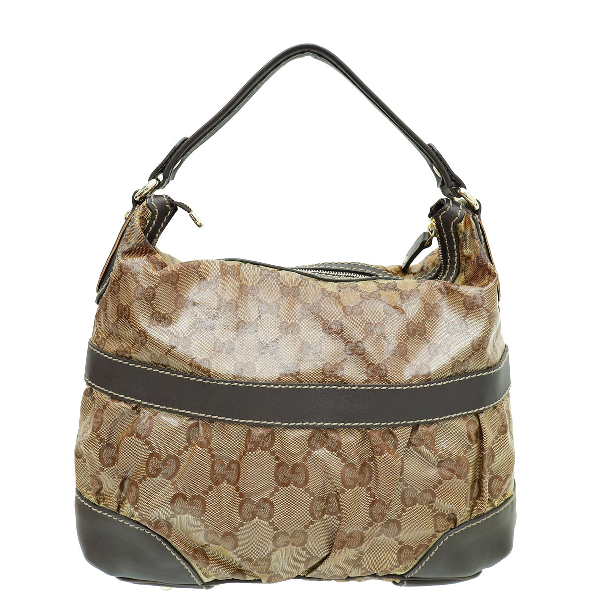Gucci Bicolor GG Mix Crystal Hobo Bag-Gucci-THE CLOSET