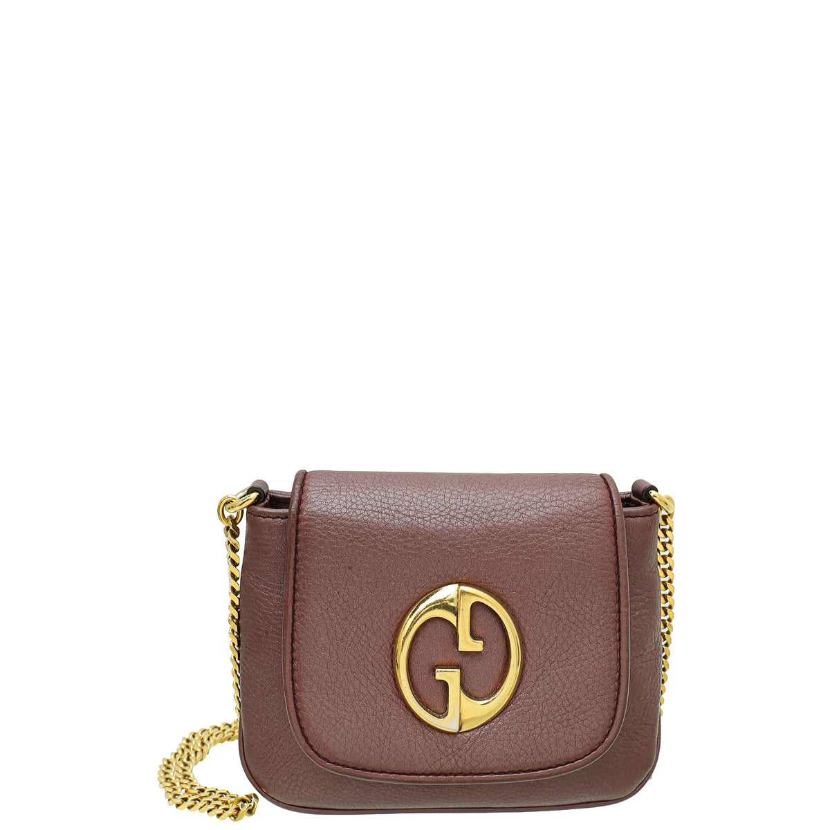 Gucci Violet 1973 Chain Shoulder Bag-Gucci-THE CLOSET