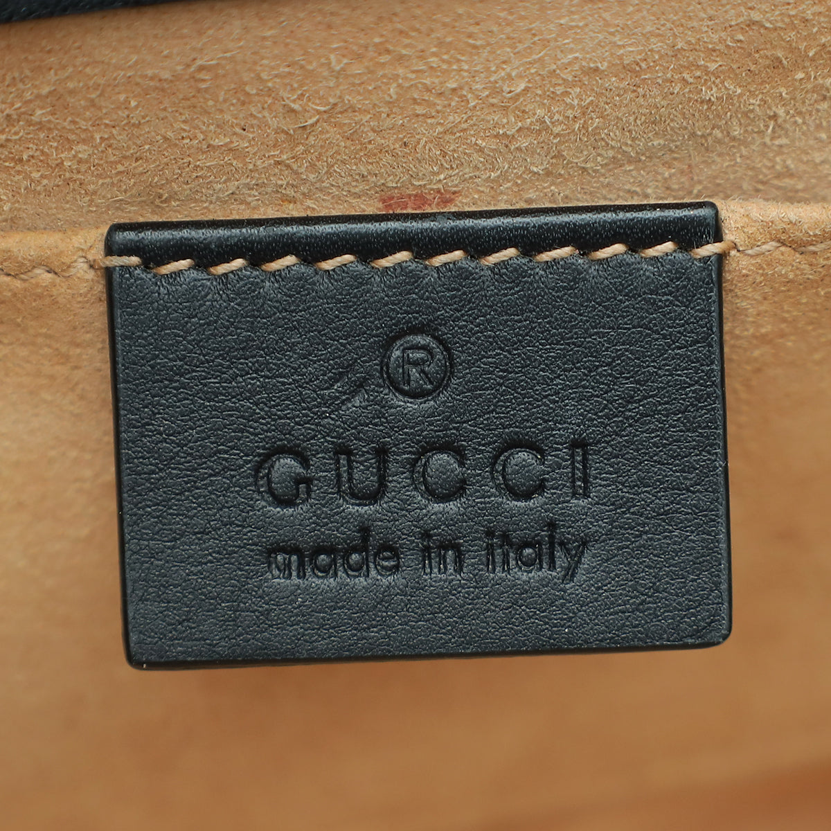Gucci Bicolor GG Supreme Monogram Bees Small Padlock Bag