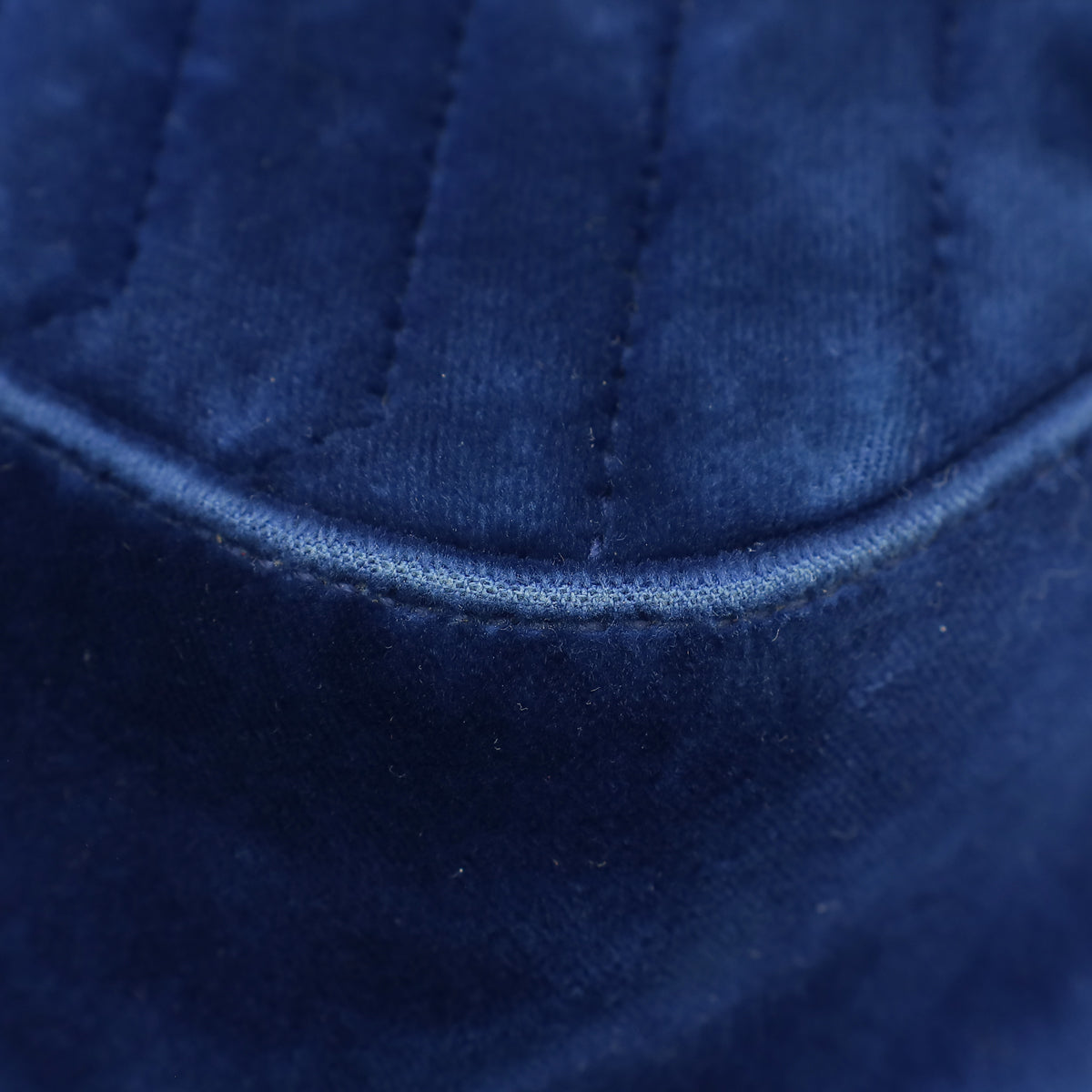 Gucci Navy Blue GG Marmont Velvet Small Shoulder Bag