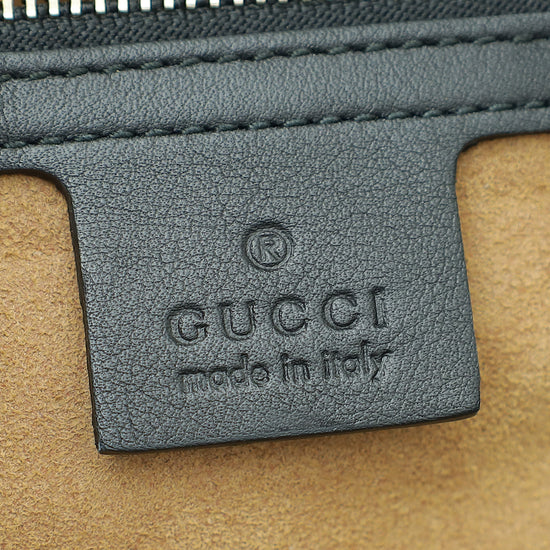 Gucci Tricolor GG Supreme Padlock Medium Shoulder Bag