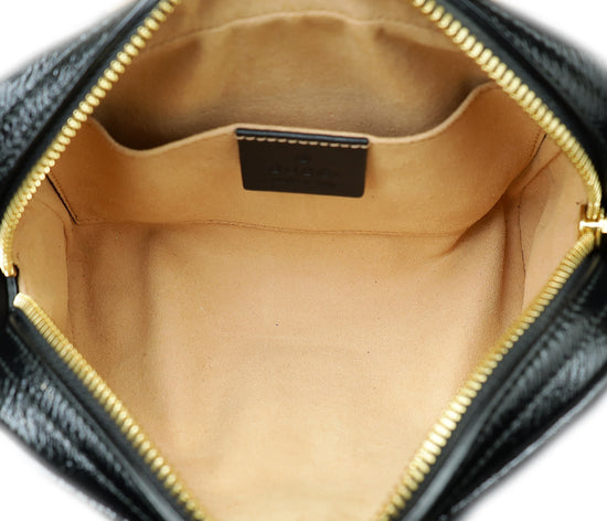 Gucci Black Ophidia Web Small Belt Bag
