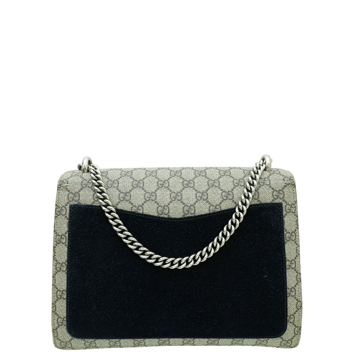 Gucci Bicolor GG Supreme Dionysus Medium Shoulder Bag-Gucci-THE CLOSET