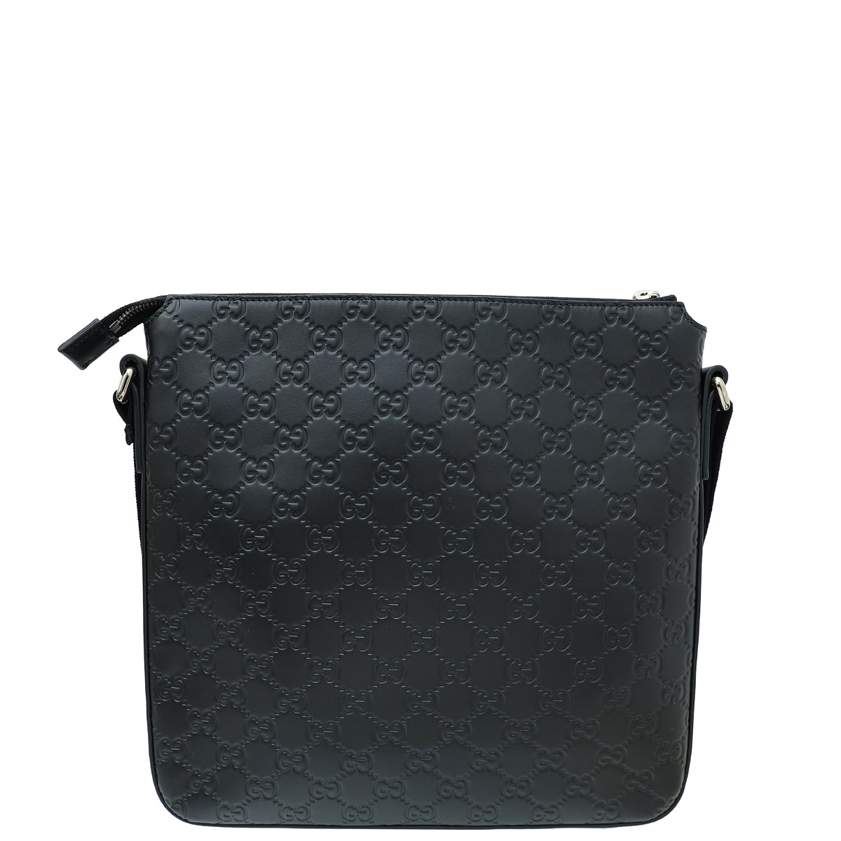 Gucci Black GG Guccissima Messenger Bag-Gucci-THE CLOSET
