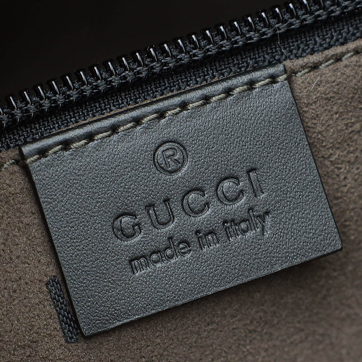 Gucci Black GG Guccissima Messenger Bag