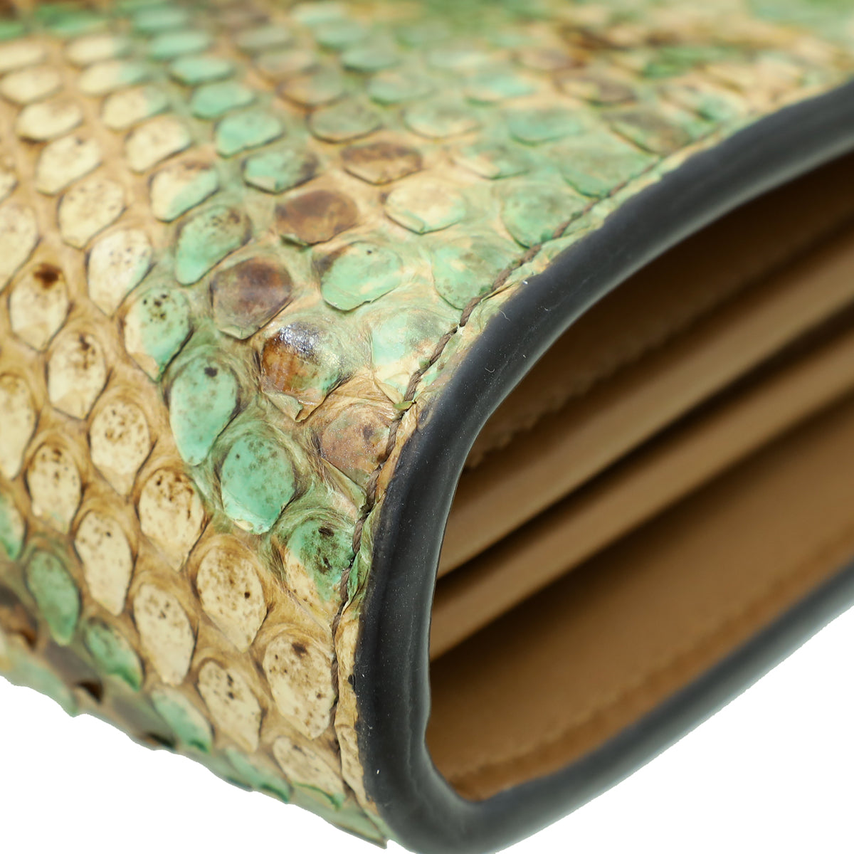 Gucci Green Python Bag Gucci Bicolor Python Dionysus Mini Chain Bag – THE CLOSET