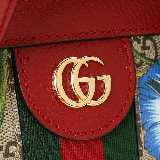 Gucci Multicolor GG Flora Ophidia Tote Small Bag