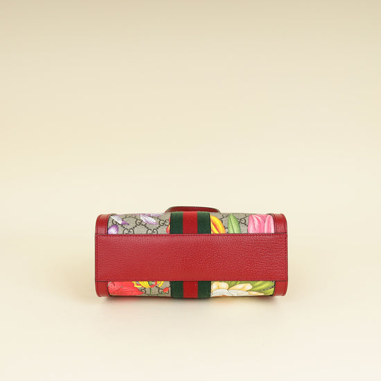 Gucci Multicolor GG Flora Ophidia Tote Small Bag