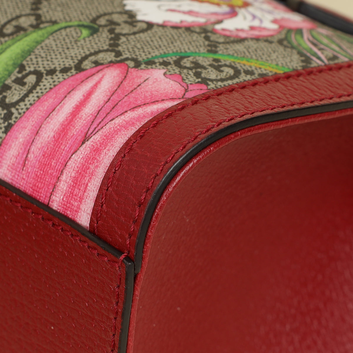 Gucci Multicolor GG Flora Ophidia Tote Small Bag