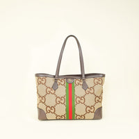 Gucci Bicolor Jumbo GG Ophidia Tote Bag