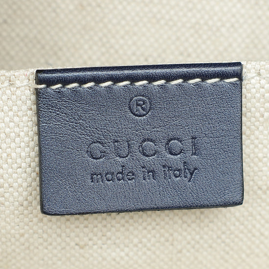 Gucci Blue Violet GG Shine Emily Medium Bag