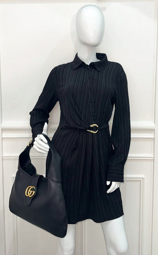 Gucci Black Aphrodite Medium Shoulder Bag