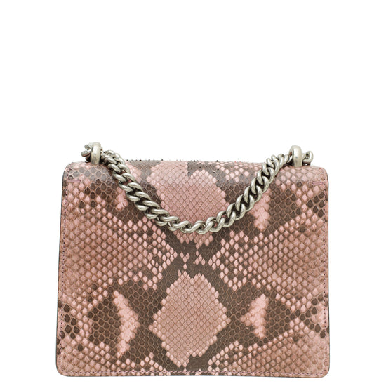 Gucci Bicolor Snakeskin Crystal Dionysus Mini Bag