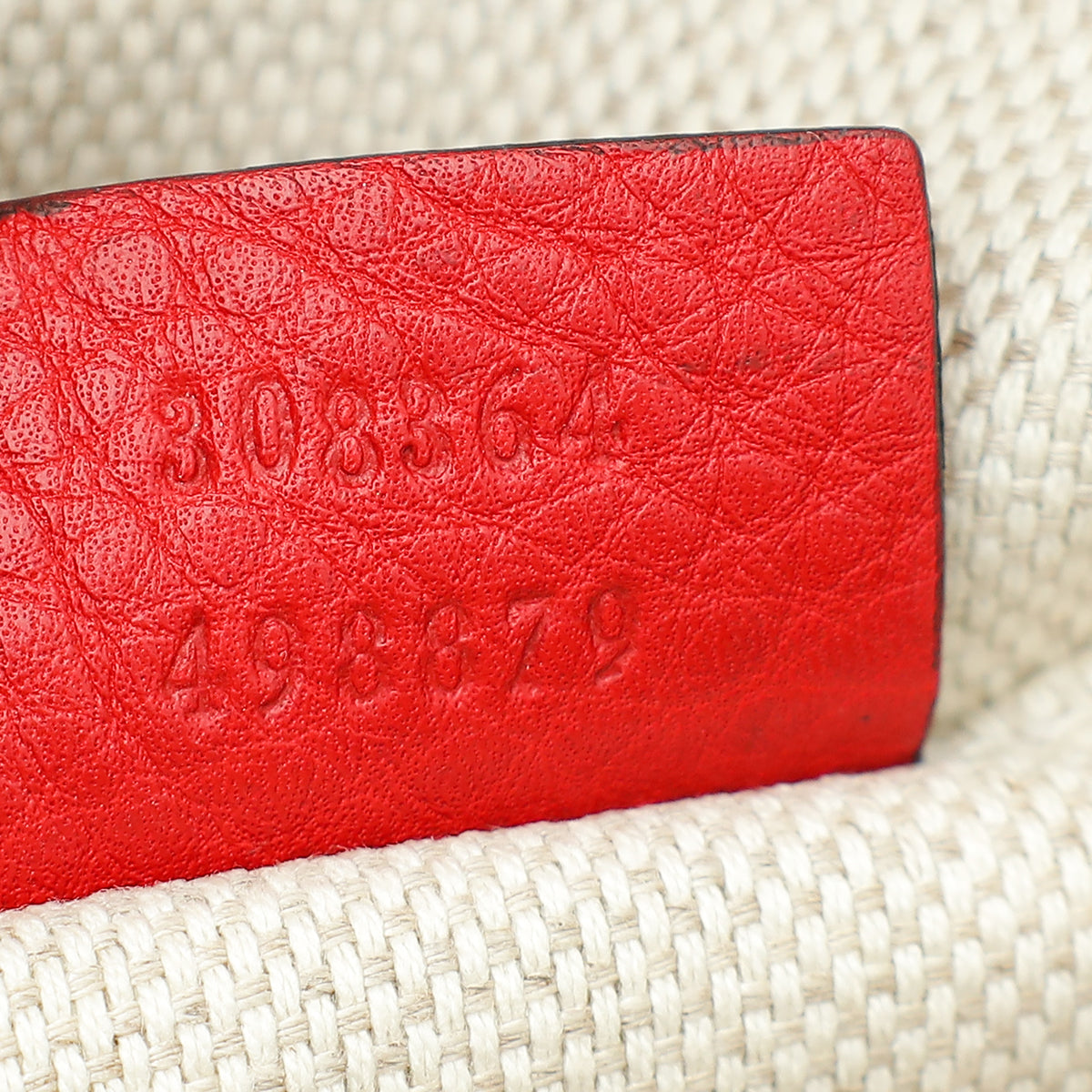 Gucci Red Disco Soho Crossbody Bag