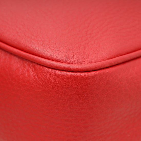 Gucci Red Disco Soho Crossbody Bag