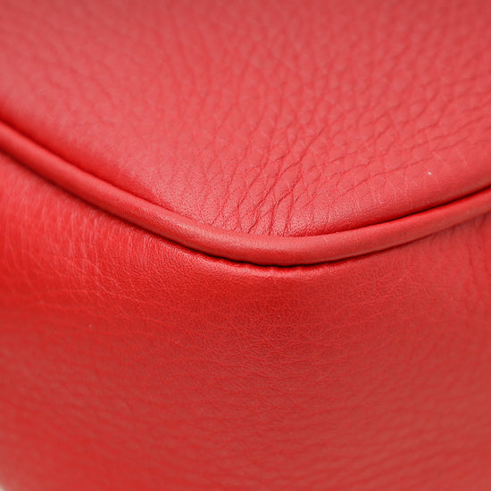 Gucci Red Disco Soho Crossbody Bag