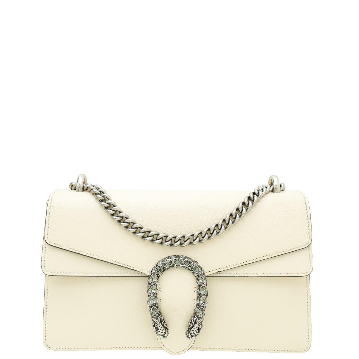 Gucci White Cream Dionysus Small Shoulder Bag-Gucci-THE CLOSET