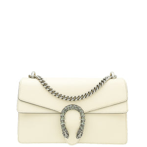 Gucci White Cream Dionysus Small Shoulder Bag