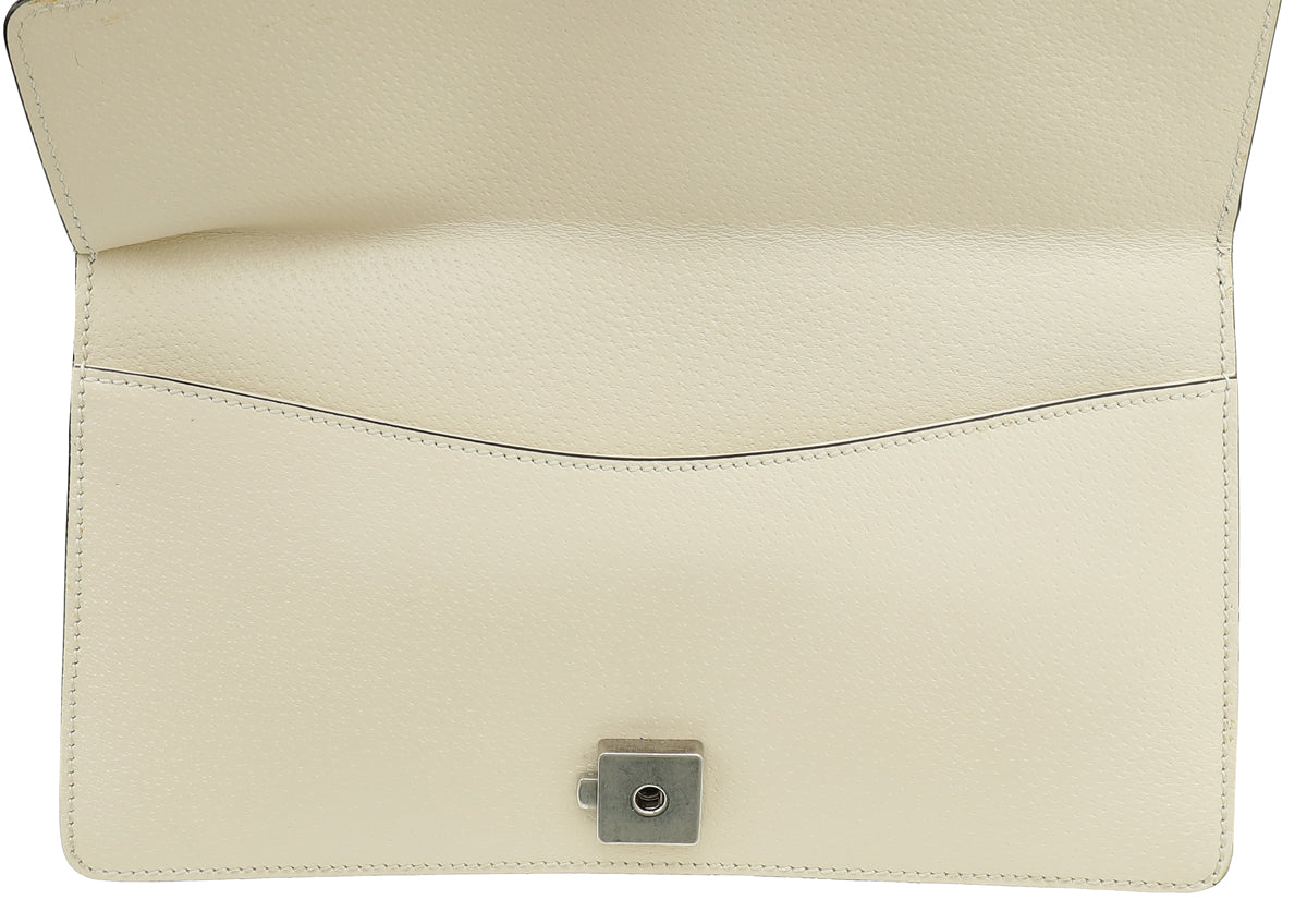 Gucci White Cream Dionysus Small Shoulder Bag