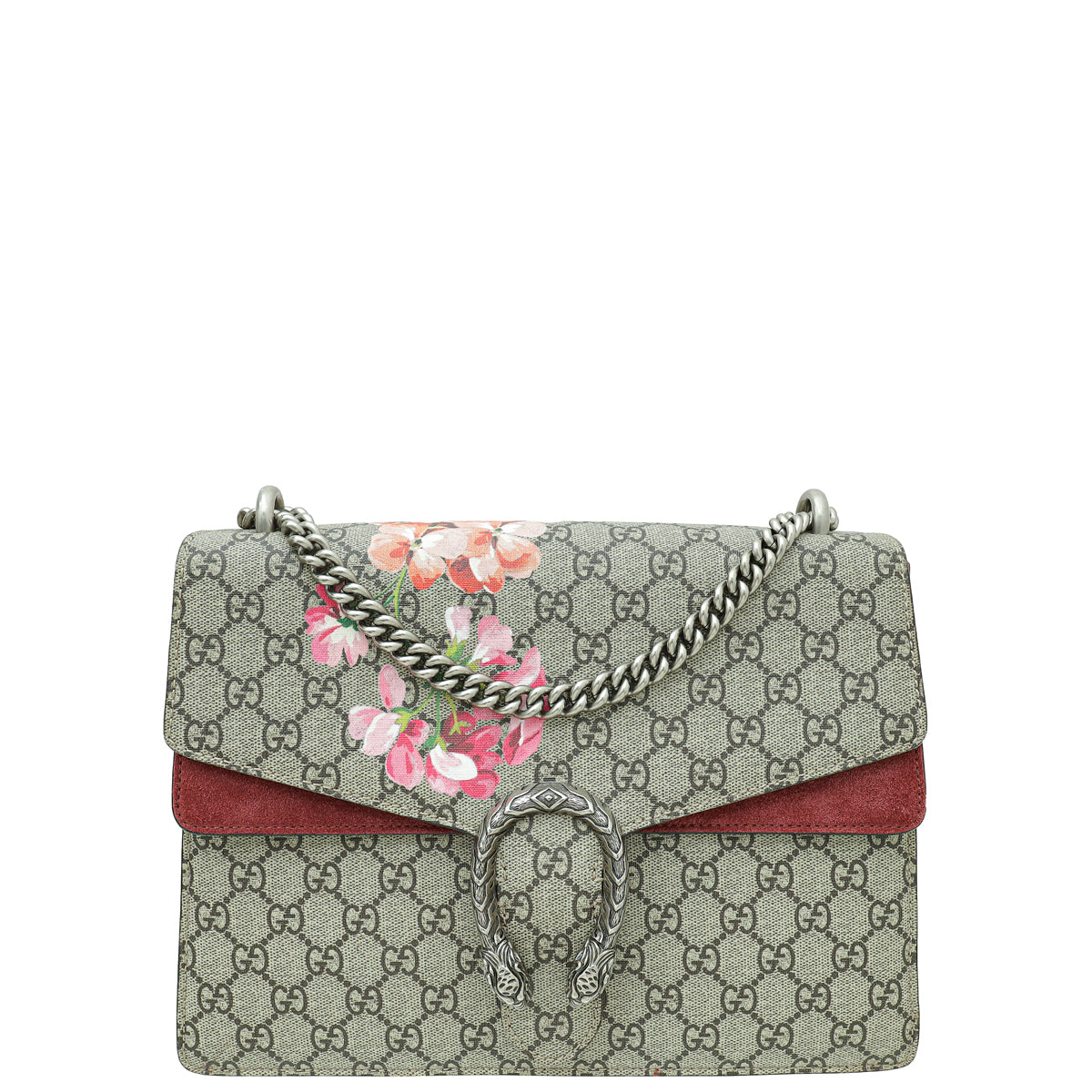 Gucci Bicolor GG Supreme Dionysus Blooms Medium Bag-Gucci-THE CLOSET