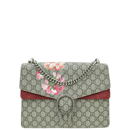 Gucci Bicolor GG Supreme Dionysus Blooms Medium Bag