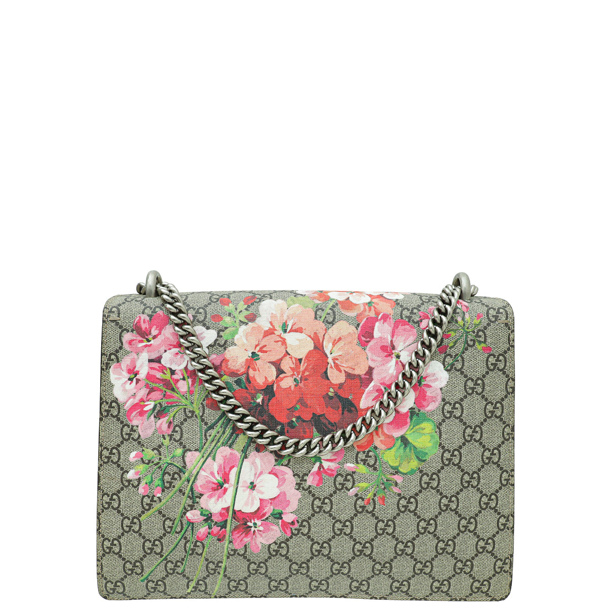 Gucci Bicolor GG Supreme Dionysus Blooms Medium Bag-Gucci-THE CLOSET